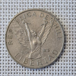 Chile 10 Pesos 1978 KM-210 VF