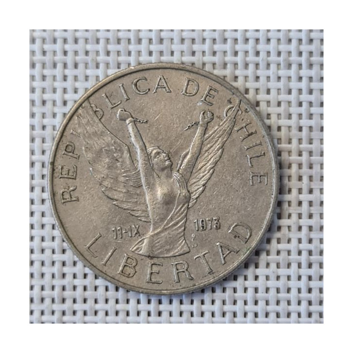 Chile 10 Pesos 1978 KM-210 VF