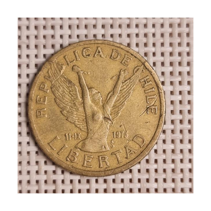 Chile 10 Pesos 1981 KM-218 VF