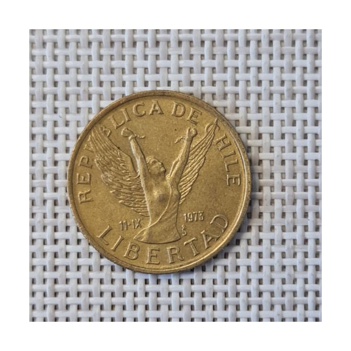Chile 10 Pesos 1986 KM-218 VF