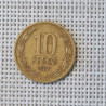 Chile 10 Pesos 1989 KM-218 VF