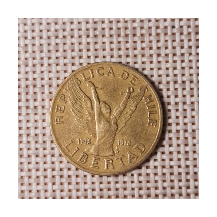 Chile 10 Pesos 1993 KM-228 VF
