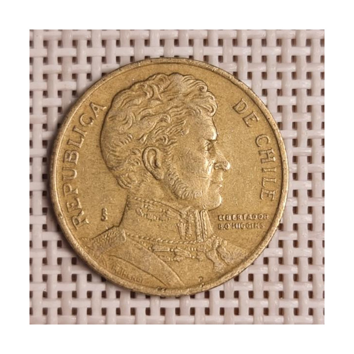 Chile 10 Pesos 1996 KM-228 VF