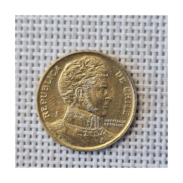 Chile 10 Pesos 1997 KM-228 XF