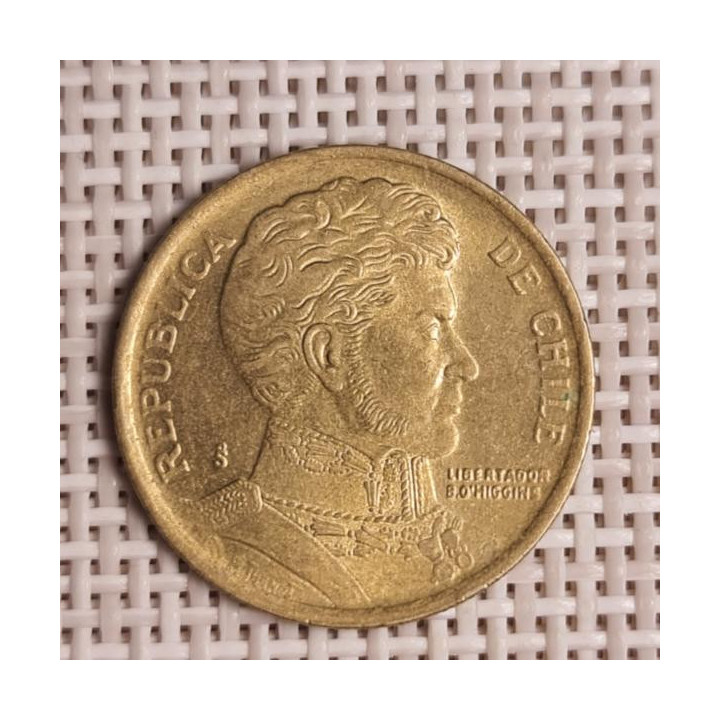 Chile 10 Pesos 1998 KM-228 VF