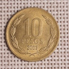 Chile 10 Pesos 2003 KM-228 VF