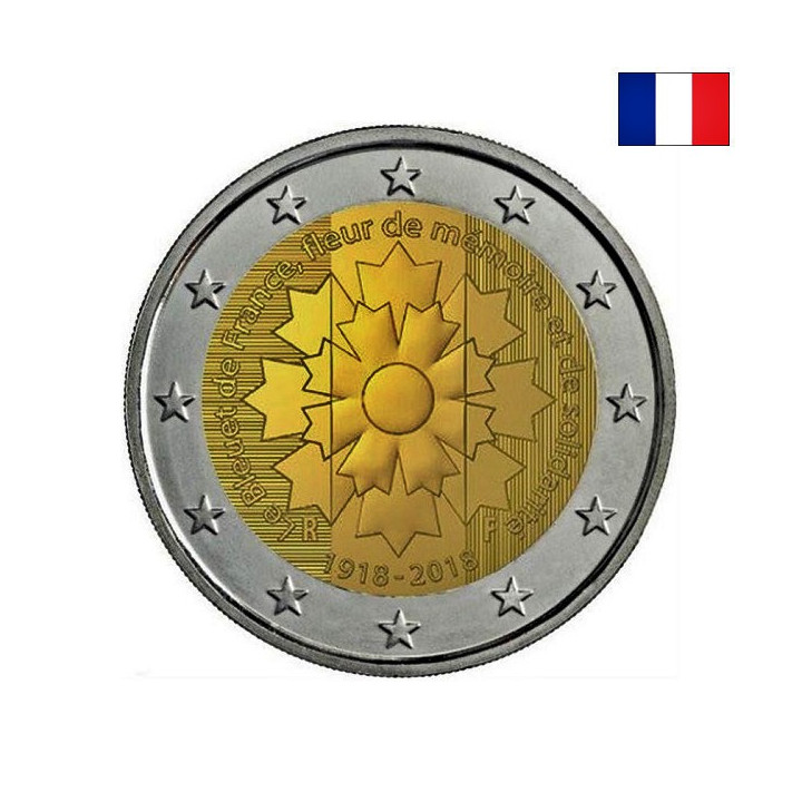 France 2 Euro 2018 "World War" UNC