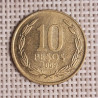 Chile 10 Pesos 2009 KM-228 VF
