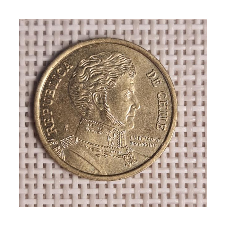 Chile 10 Pesos 2011 KM-228 VF