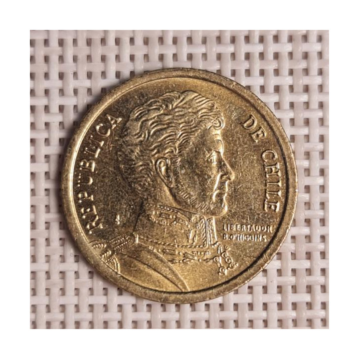 Chile 10 Pesos 2012 KM-228 VF