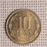 Chile 10 Pesos 2012 KM-228 VF