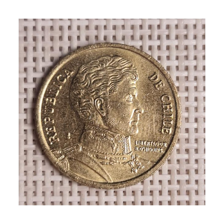 Chile 10 Pesos 2013 KM-228 VF