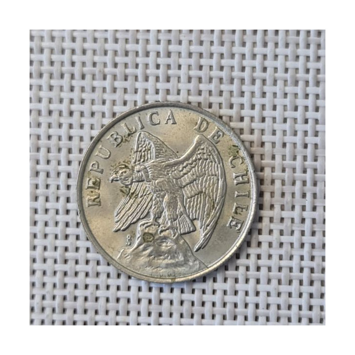 Chile 50 Centavos 1975 KM-206 XF