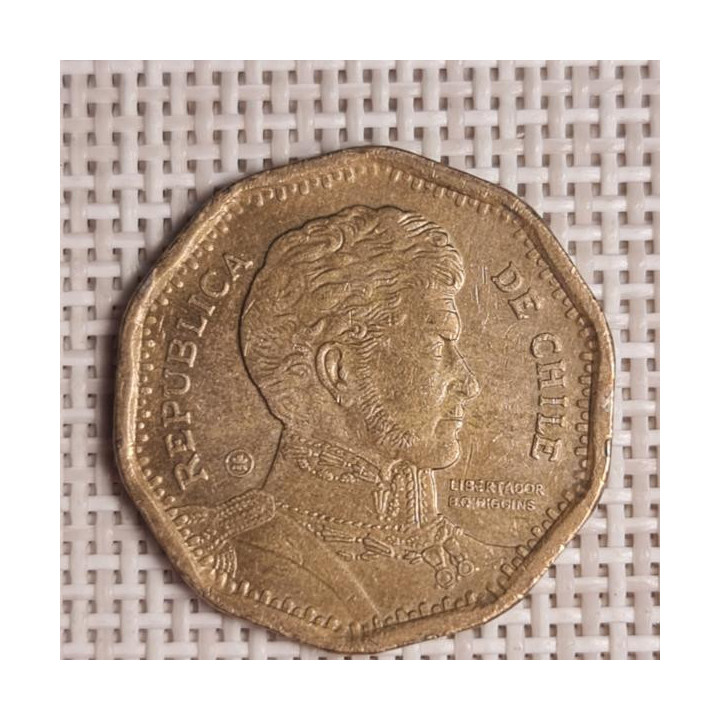 Chile 50 Pesos 2007 KM-219 VF