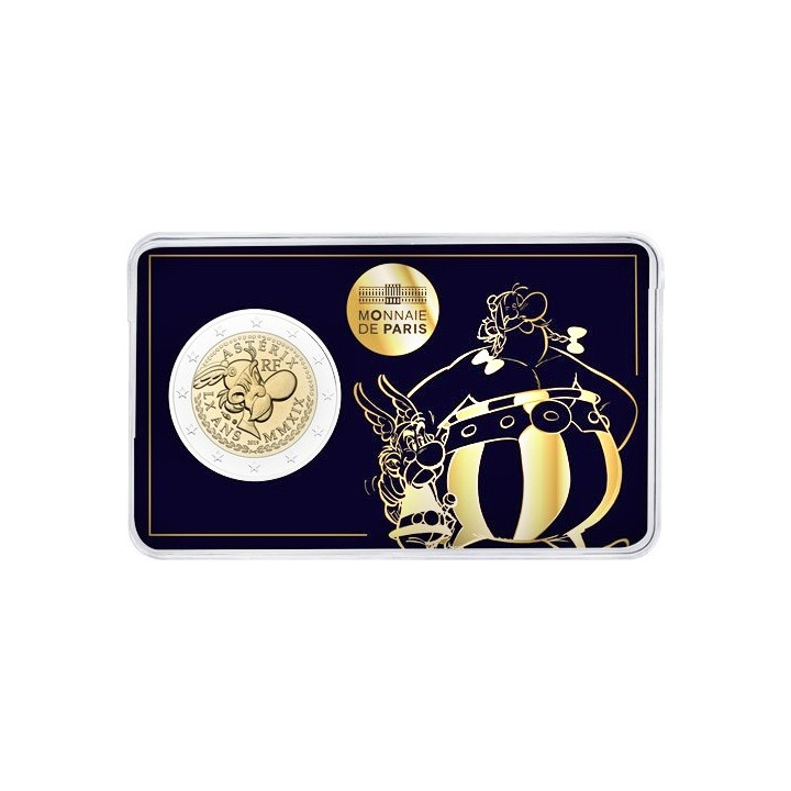 France 2 Euro 2019 "Asterix" BU (Coin Card Asterix/Obelix)