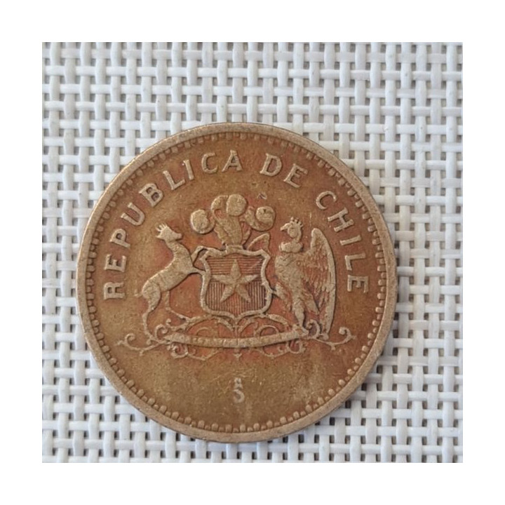 Chile 100 Pesos 1984 KM-226 VF