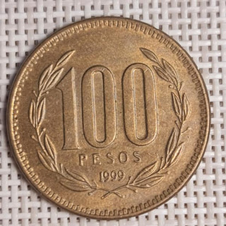 Chile 100 Pesos 1999 KM-226 VF