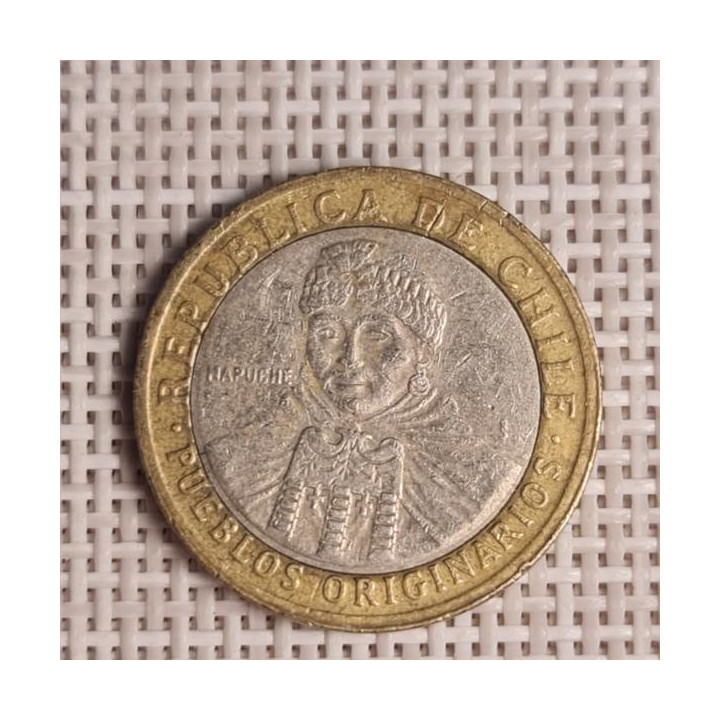 Chile 100 Pesos 2006 KM-236 VF
