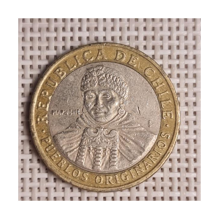 Chile 100 Pesos 2008 KM-236 VF