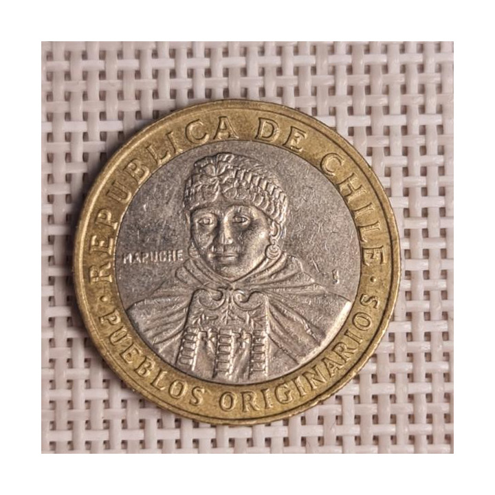 Chile 100 Pesos 2010 KM-236 VF