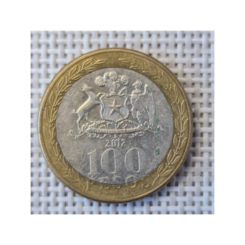 Chile 100 Pesos 2012 KM-236 VF