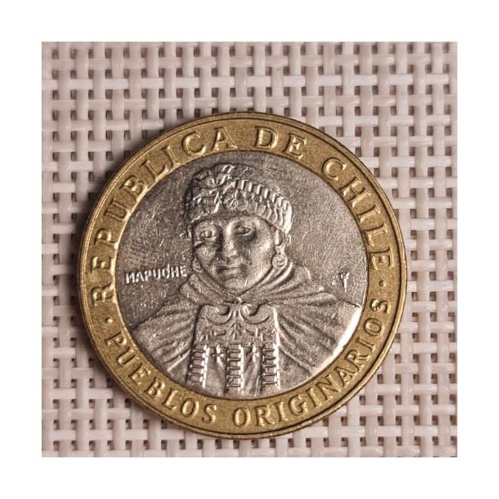 Chile 100 Pesos 2015 KM-236 VF