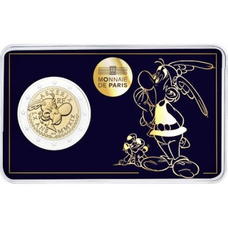 France 2 Euro 2019 "Asterix" BU (Coin Card Asterix/Idefix)