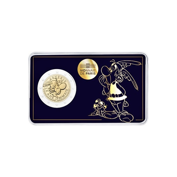 France 2 Euro 2019 "Asterix" BU (Coin Card Asterix/Idefix)
