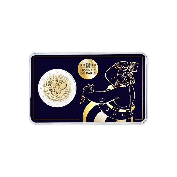 France 2 Euro 2019 "Asterix" BU (Coin Card Obelix)