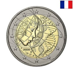 France 2 Euro 2020 "Medical Research" BU (Coin Card Merci)