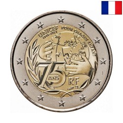 Belgium 2 Euro 2021 "Economic Union" BU (French, Coin Card)