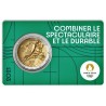 France 2 Euro 2021 "Olympic Games" BU (Coin Card Green)