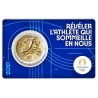France 2 Euro 2021 "Olympic Games" BU (Coin Card Blue)