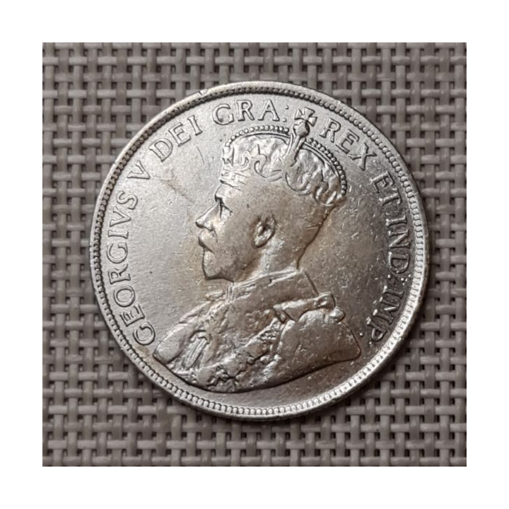 Cyprus 18 Piastres 1921 KM-14 VF/XF