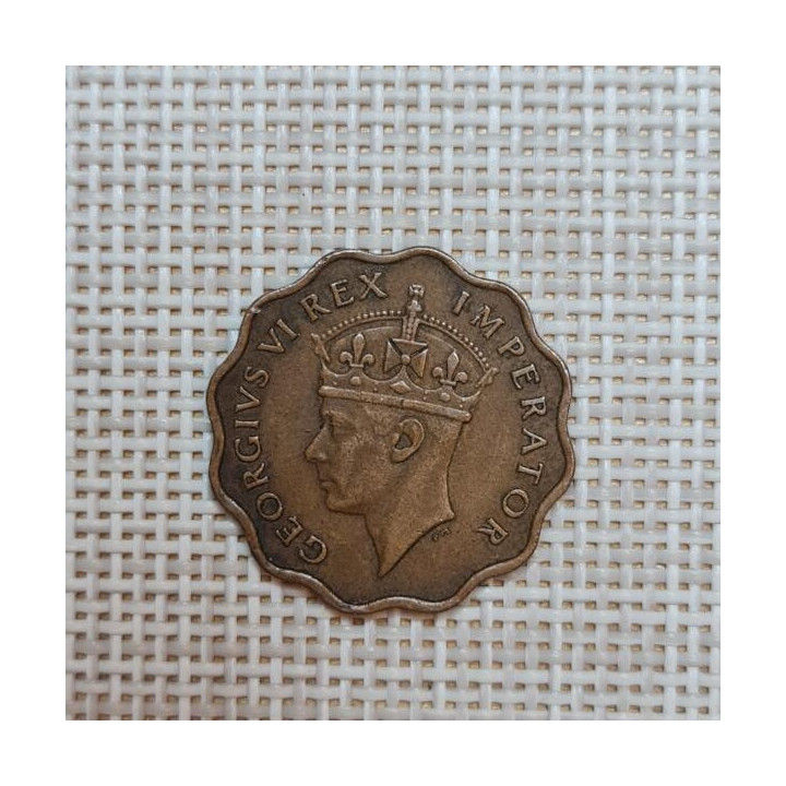 Cyprus 1 Piastre 1942 KM-23a VF