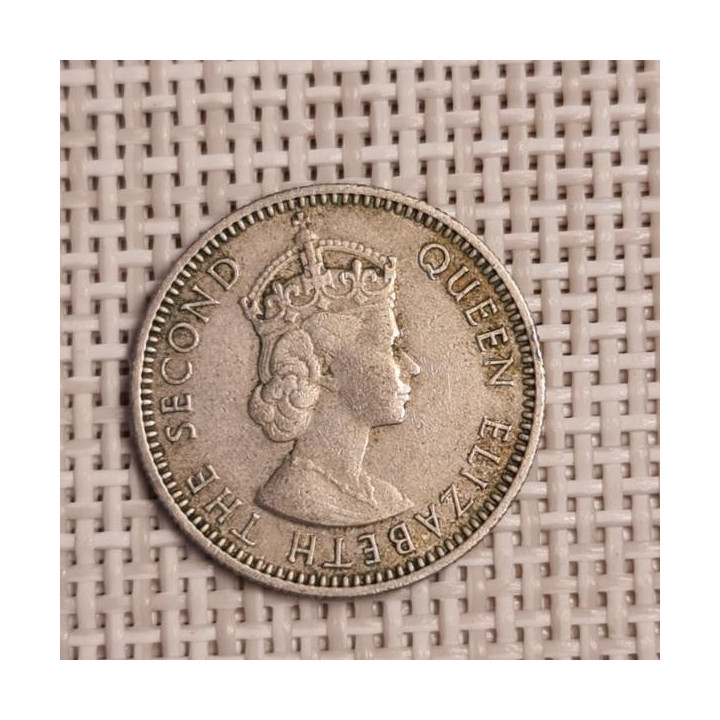 Cyprus 25 Mils 1955 KM-35 VF