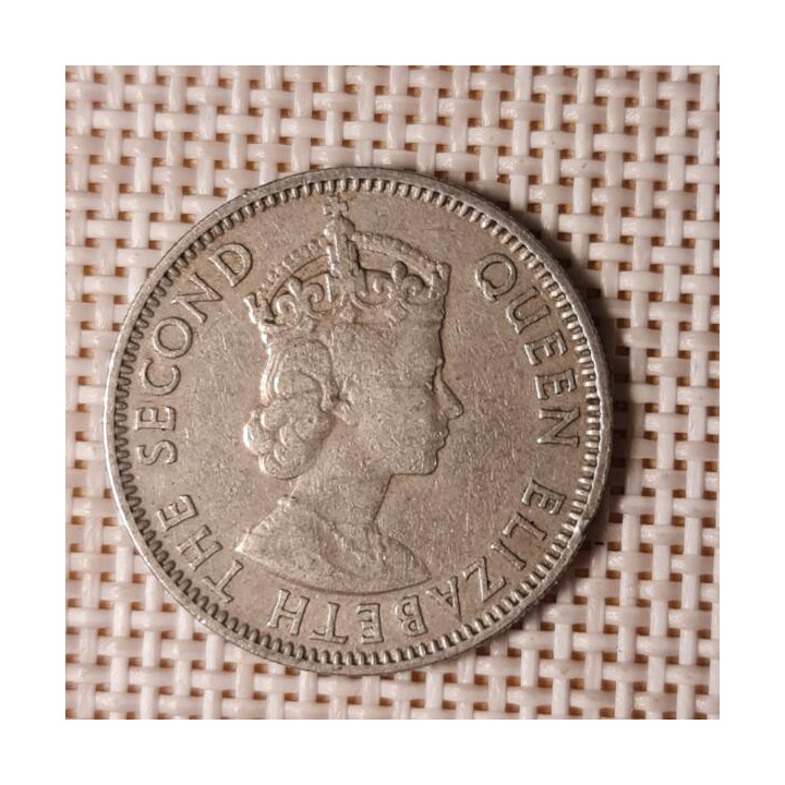 Cyprus 50 Mils 1955 KM-36 VF