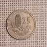 Cyprus 25 Mils 1974 KM-40 VF