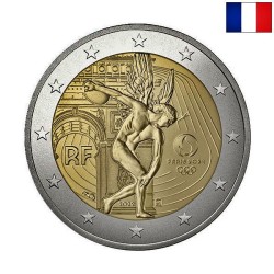 France 2 Euro 2022 "Olympic Games" BU (Coin Card Yellow)