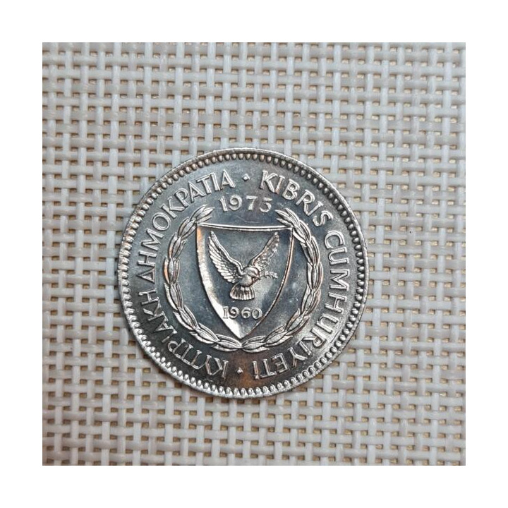 Cyprus 50 Mils 1973 KM-41 UNC