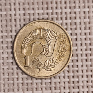 Cyprus 1 Cent 1983 KM-53.1 VF