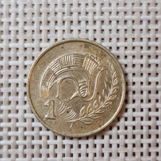 Cyprus 1 Cent 1988 KM-53.2 VF