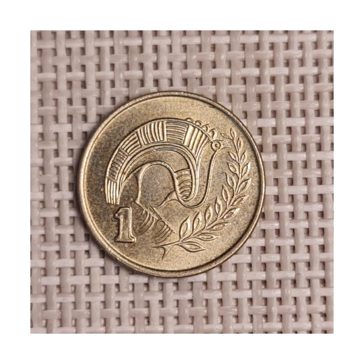 Cyprus 1 Cent 1992 KM-53.3 VF