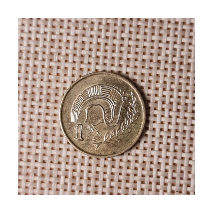 Cyprus 1 Cent 1993 KM-53.3 VF