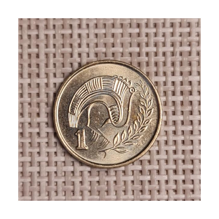 Cyprus 1 Cent 1996 KM-53.3 VF