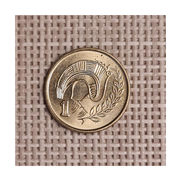 Cyprus 1 Cent 1998 KM-53.3 VF