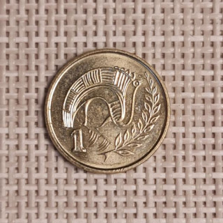 Cyprus 1 Cent 2003 KM-53.3 VF