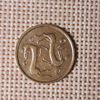 Cyprus 2 Cents 1988 KM-54.2 VF