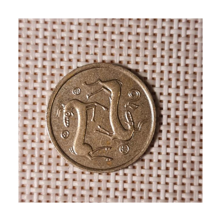Cyprus 2 Cents 1988 KM-54.2 VF