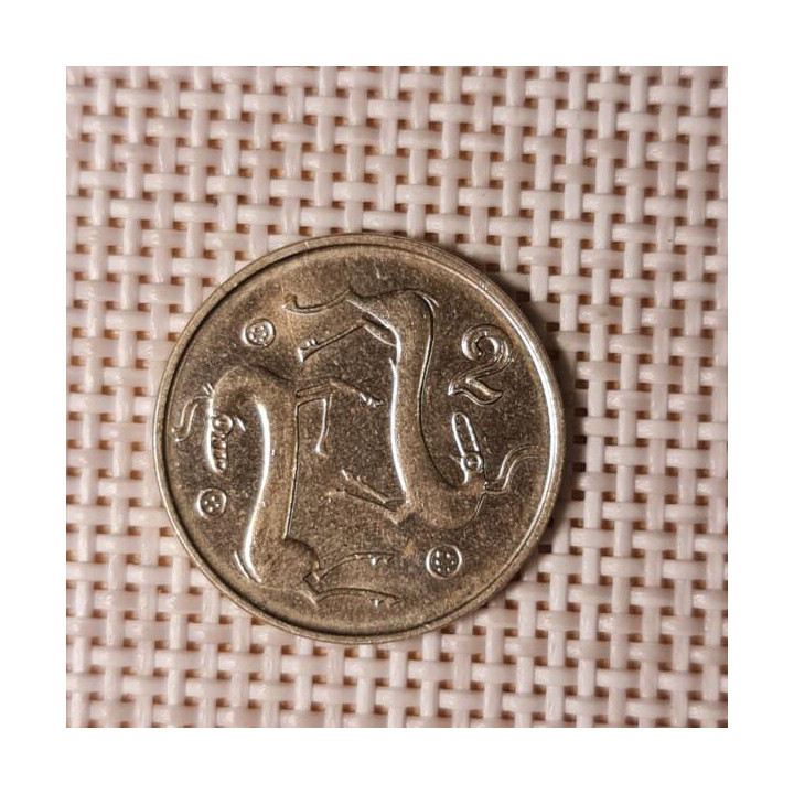 Cyprus 2 Cents 1998 KM-54.3 VF